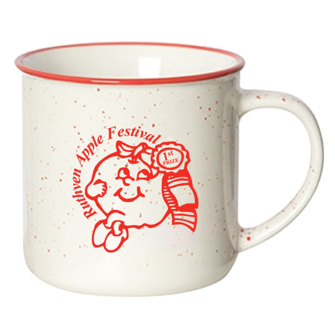 Camp-Style Stoneware Mug