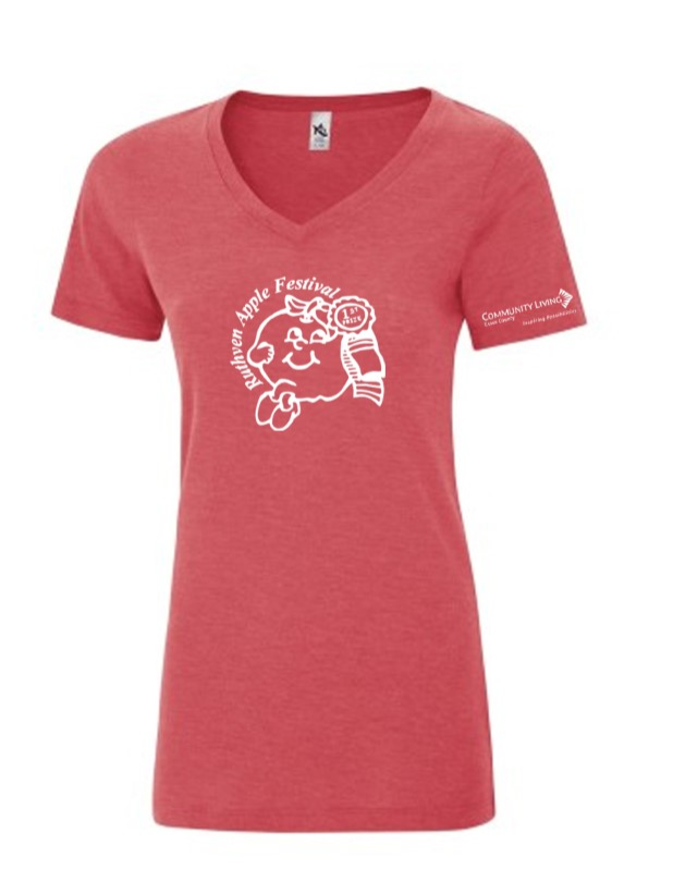 Tri-blend V-Neck Ladies' Tee