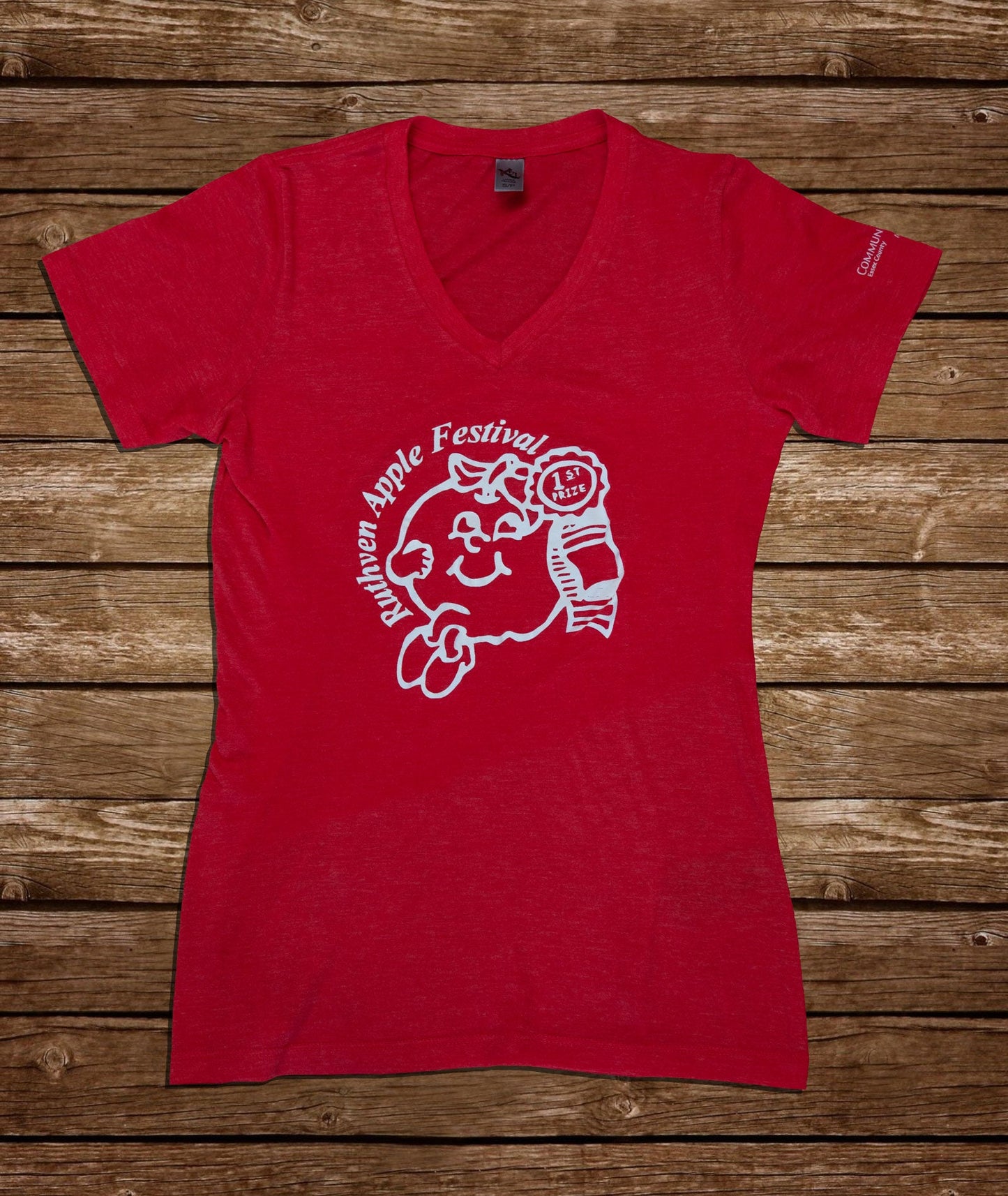 Tri-blend V-Neck Ladies' Tee