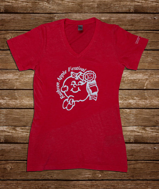 Tri-blend V-Neck Ladies' Tee